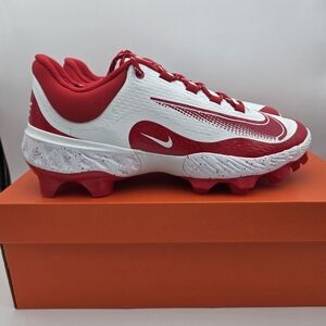 Nike Alpha Huarache Elite 4 Low MCS 'University Red' Baseball Cleats